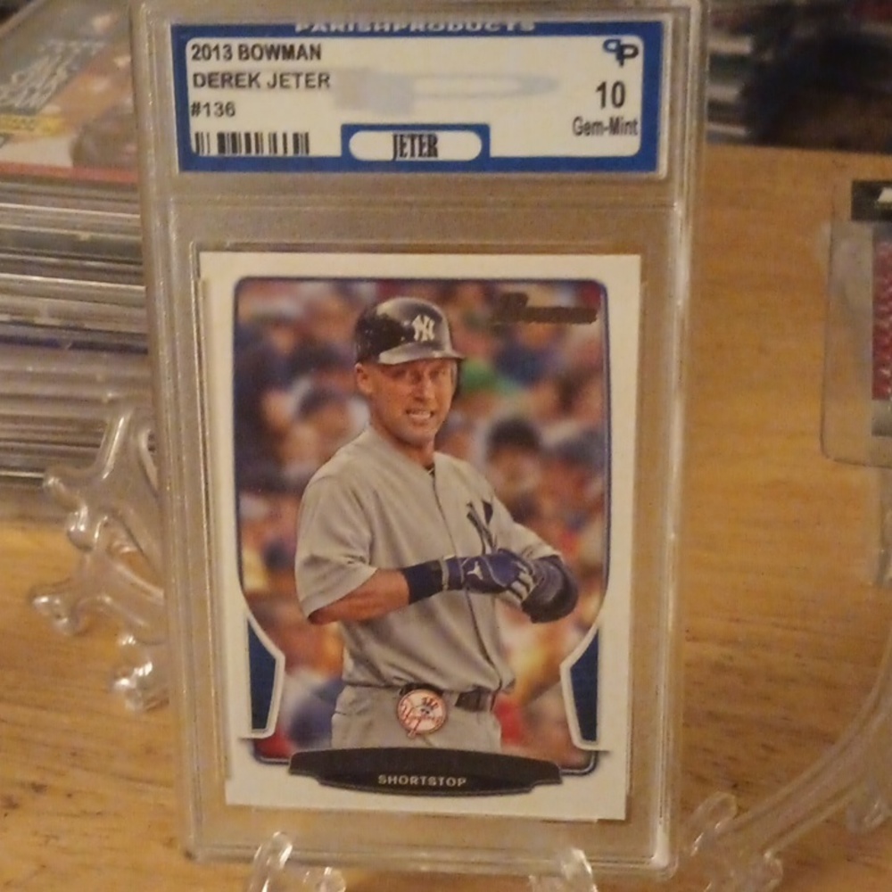 Derek Jeter 2013 Bowman GEM MINT 10